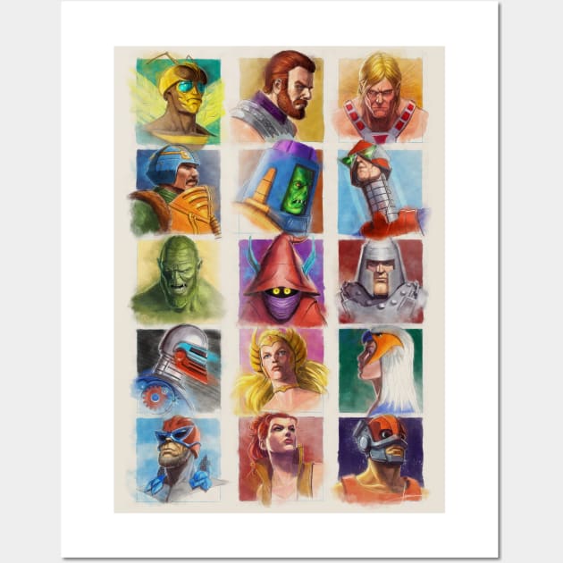 Motu Paintings Set 2 Wall Art by coolercreations